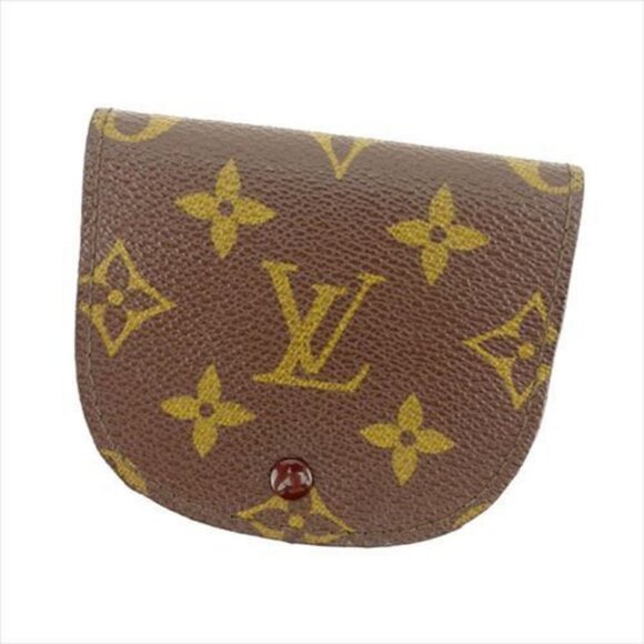 Louis Vuitton Wallet Purse Coin Case Monogram Brown Beige Woman unisex - Picture 1 of 11
